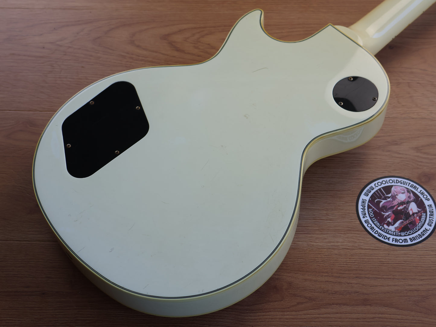 1991 Orville by Gibson Japan LPC Les Paul Custom (Alpine White)