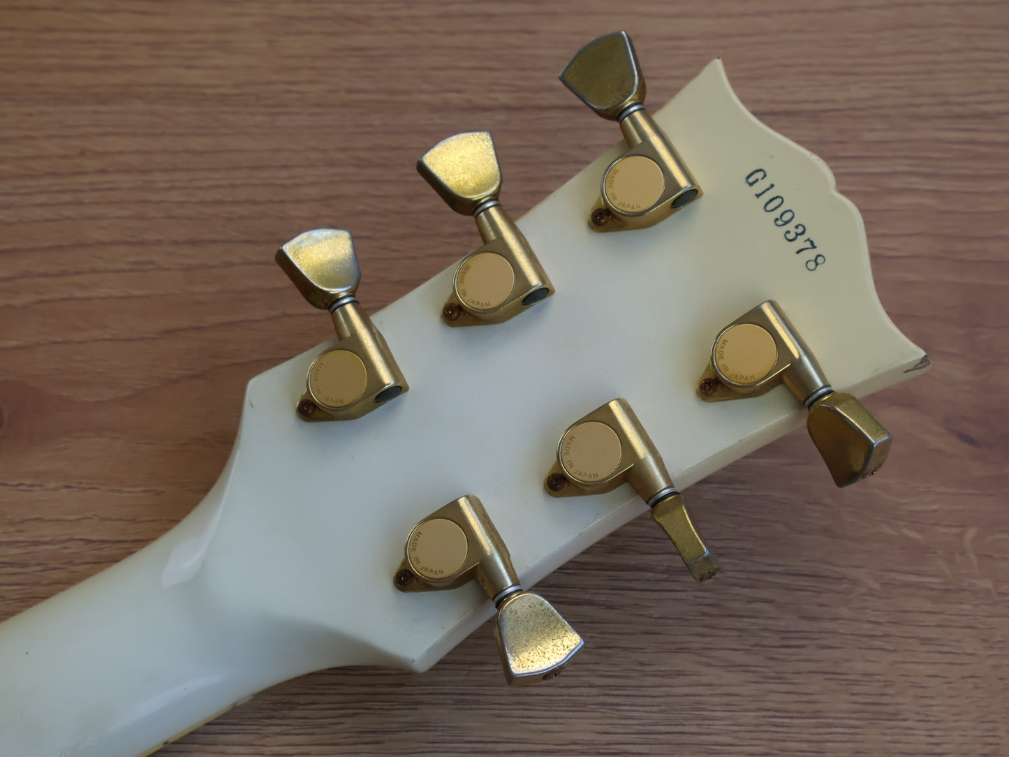 1991 Orville by Gibson Japan LPC Les Paul Custom (Alpine White)