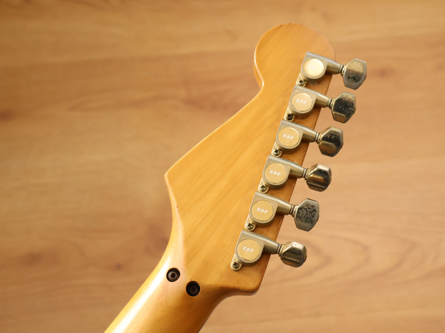 1980’s ESP Japan Custom Order Superstrat HSS w/Floyd (Natural)