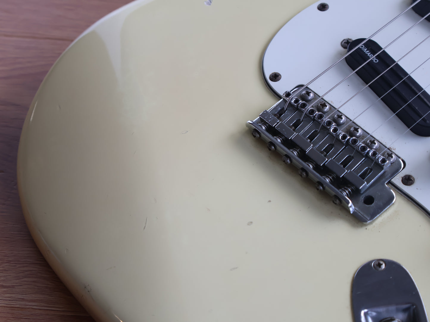 1989 Fender Japan ST72-55 '72 Reissue Stratocaster w/DiMarzio Fast Track (White)