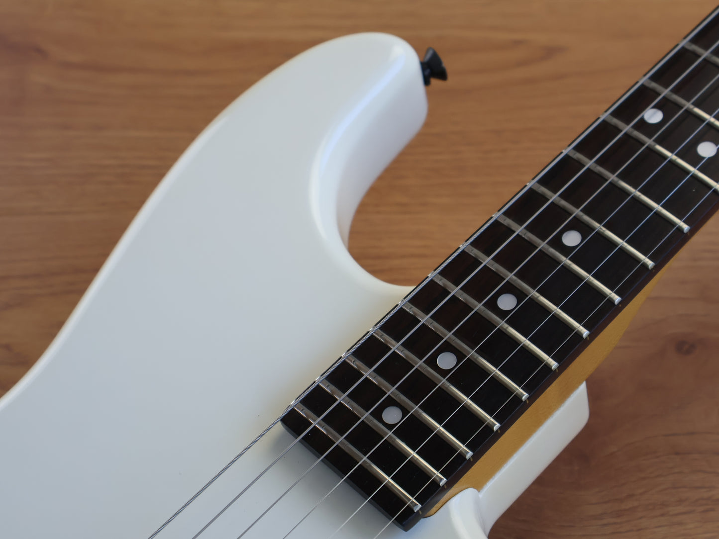 1986 ZEP Custom II (by ESP Japan) JZ-85B Superstrat (Aged White)