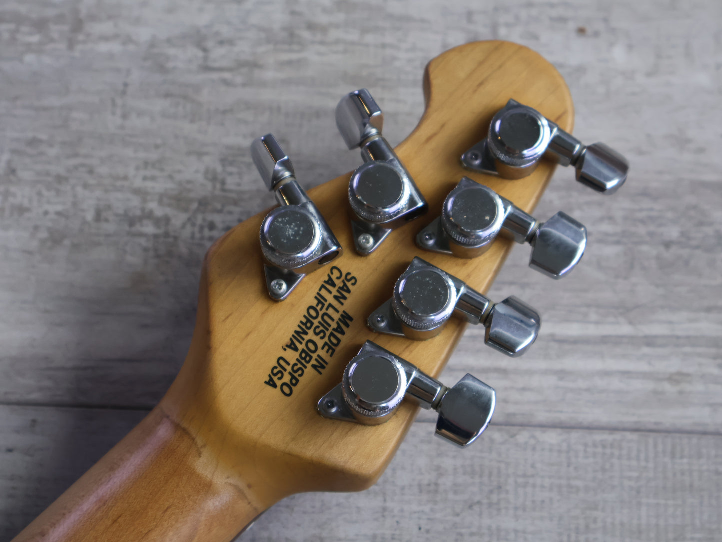 2004 Ernie Ball Music Man MM-90 Axis Sport w/P90's (Egyptian Smoke)