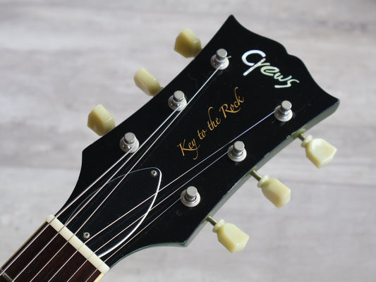 2016 Crews Maniac Sound KTR SG-02 SG Double Cutaway (Faded Pelham Blue)