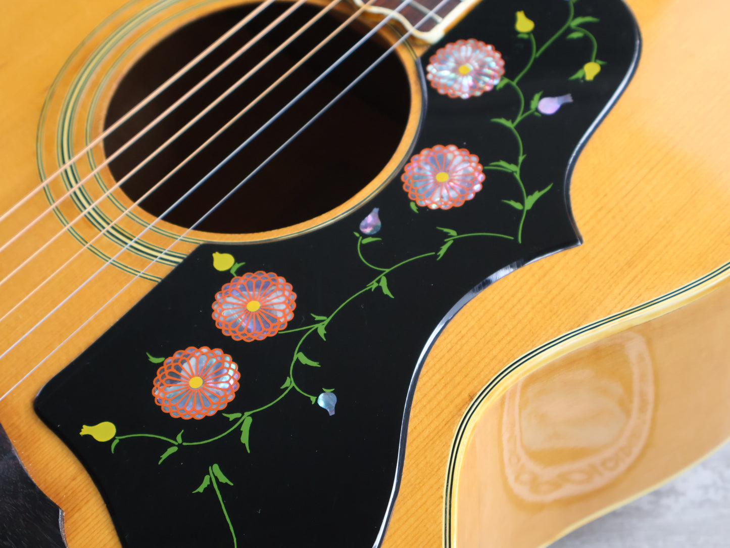 1970's Aria Japan Model WJ-35 Jumbo Acoustic (Natural)