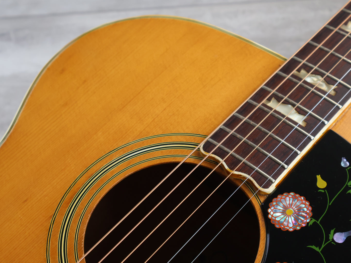 1970's Aria Japan Model WJ-35 Jumbo Acoustic (Natural)