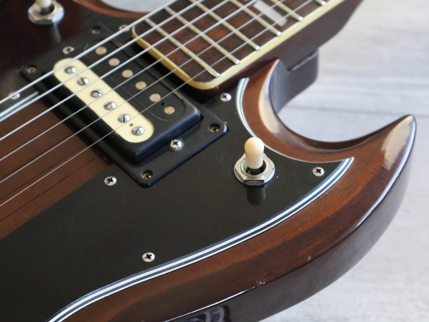 1975 Ibanez Japan 2402 (EDS-1275) Double Neck 6/12 SG (Walnut)