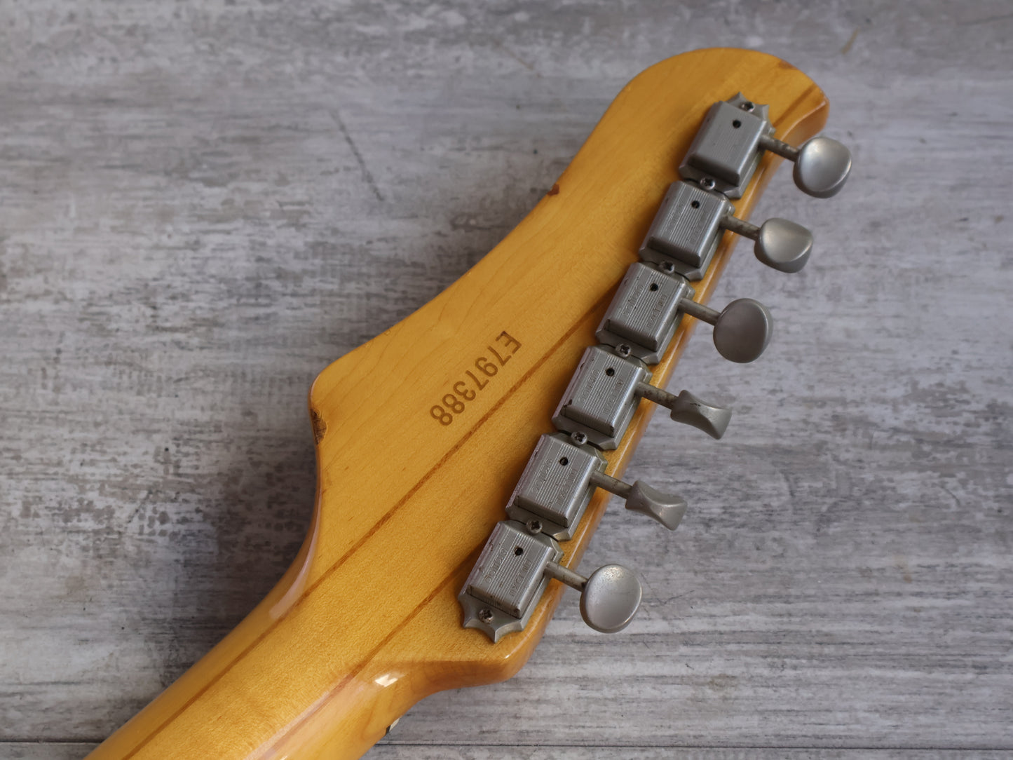 1979 Greco Japan GOII750 Neckthrough Stratocaster (Natural)