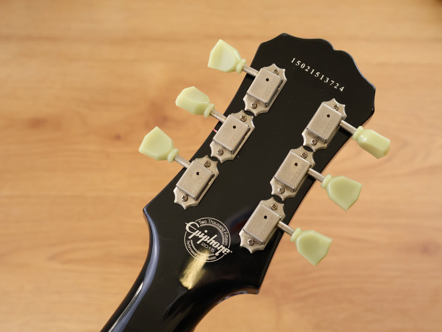 2015 Epiphone Blueshawk Deluxe (Transparent Black)