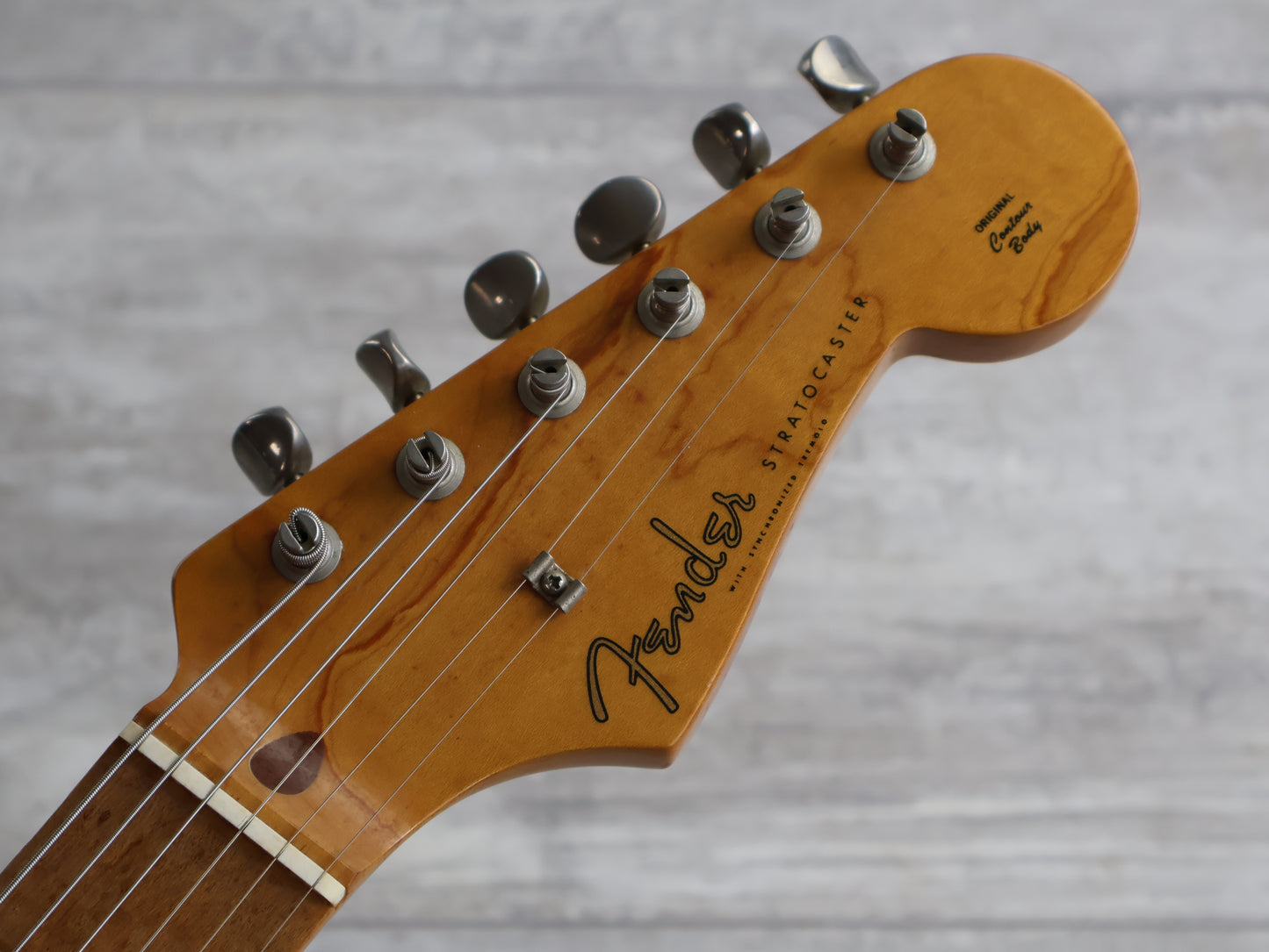 1991 Fender Japan ST57-650 '57 Reissue Scalloped Stratocaster (Black)
