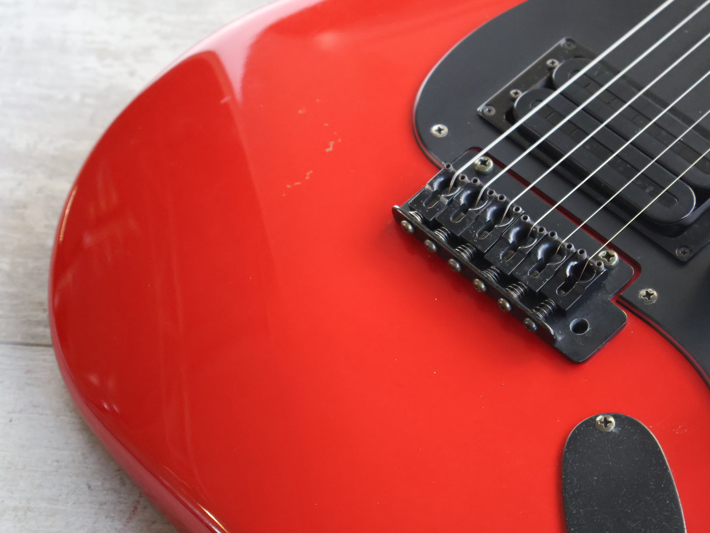 1985 Tokai Japan M-602 MAT Fiber-Tech HH Superstrat (Fiberglass Body/Neck)