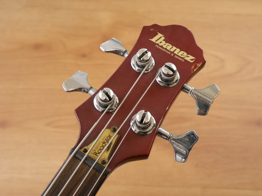 1984 Ibanez Japan RB824 Roadstar II Bass (Fire Red)