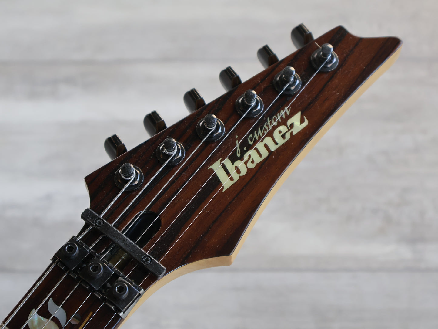 2005 Ibanez J Custom RG8270F HSH Superstrat (Black Onyx)