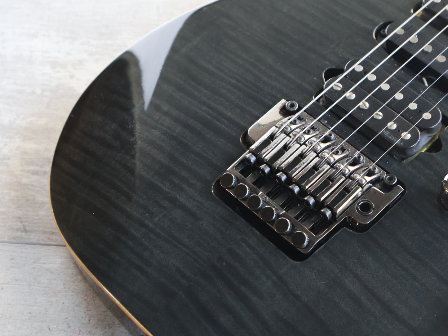 2005 Ibanez J Custom RG8270F HSH Superstrat (Black Onyx)