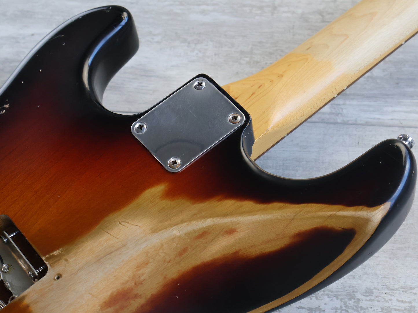 2014 Fender Stratocaster w/Japanese Body + Lace Sensors (Relic Sunburst)
