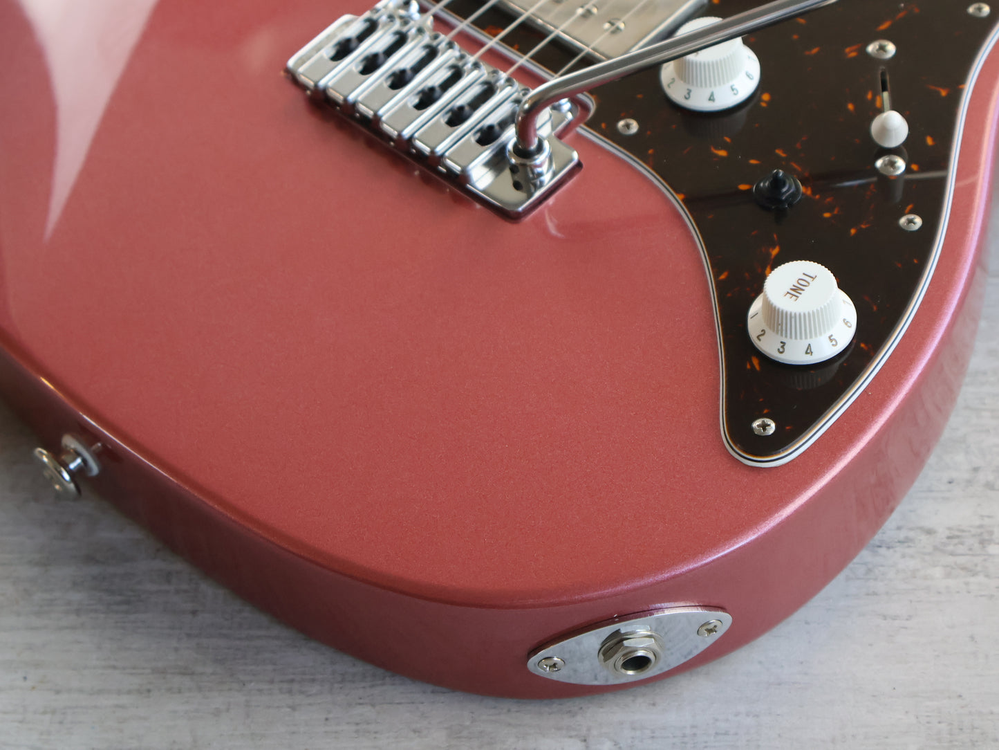 2017 FGN (Fujigen, Japan) EOS/AL-M Yamano Music Custom Order Superstrat (Burgundy)