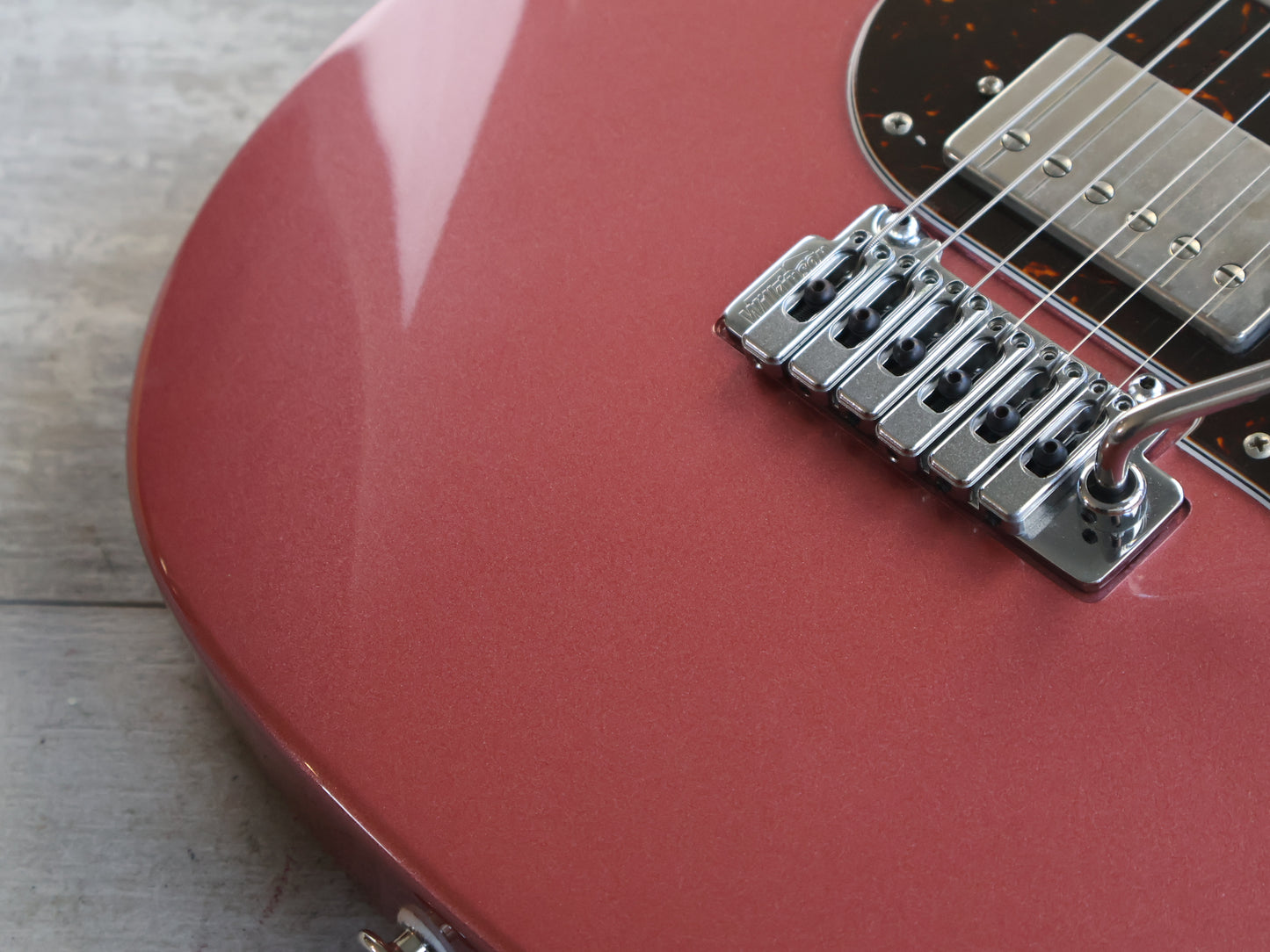 2017 FGN (Fujigen, Japan) EOS/AL-M Yamano Music Custom Order Superstrat (Burgundy)