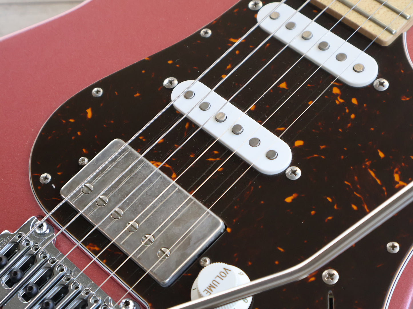 2017 FGN (Fujigen, Japan) EOS/AL-M Yamano Music Custom Order Superstrat (Burgundy)