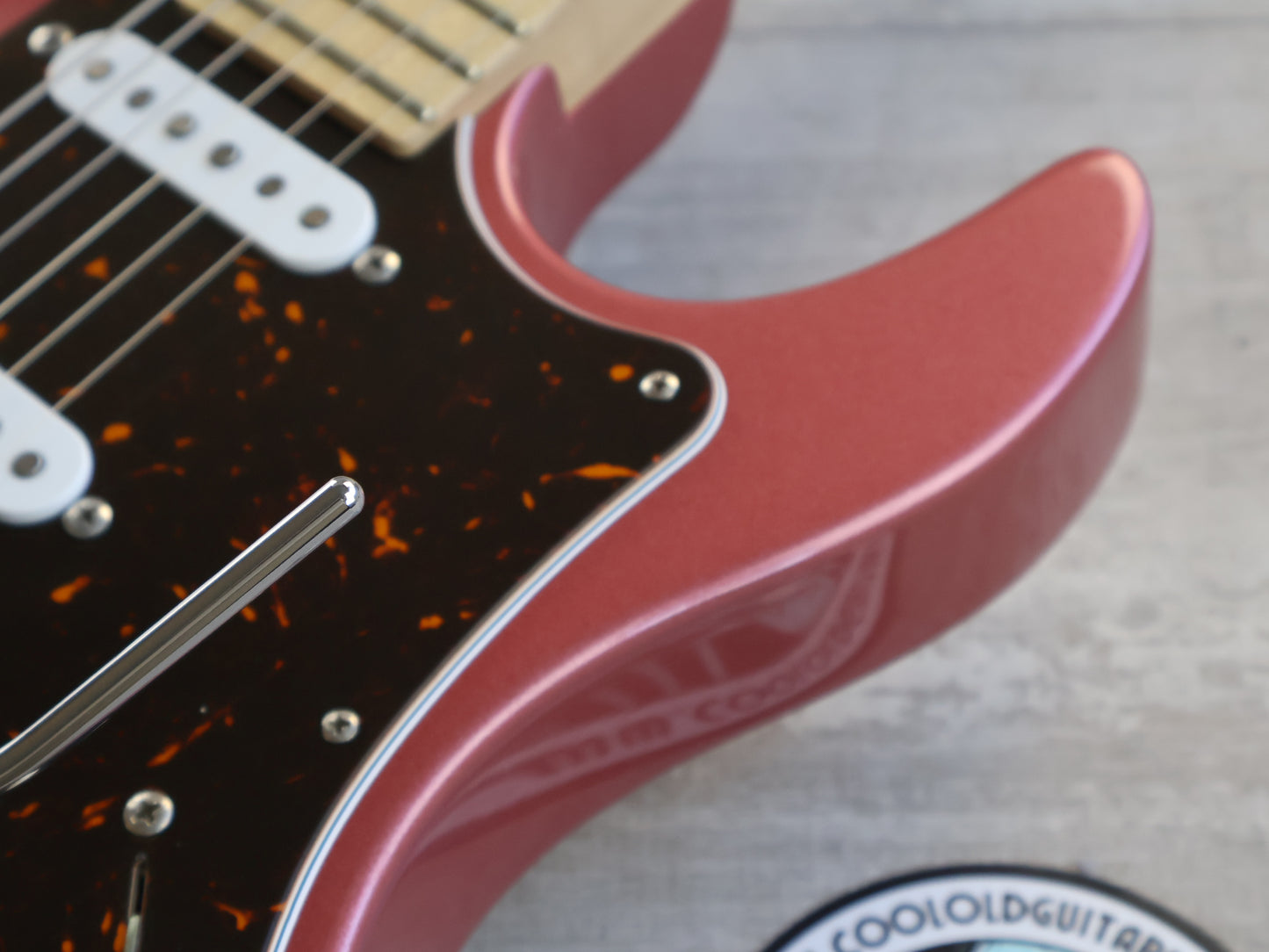2017 FGN (Fujigen, Japan) EOS/AL-M Yamano Music Custom Order Superstrat (Burgundy)