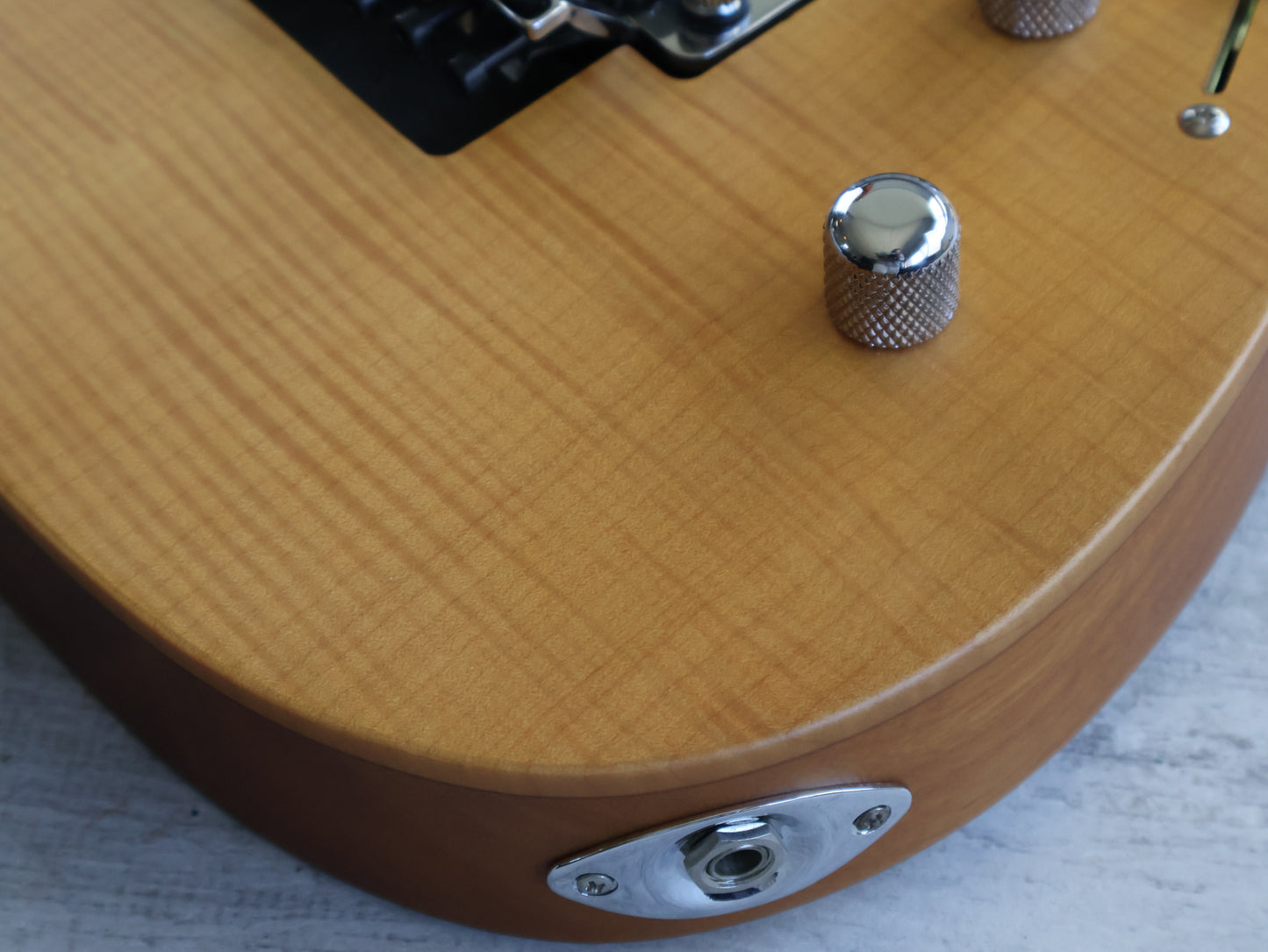 2015 ESP LTD Deluxe M-1000SE HH Superstrat (Natural Stain)