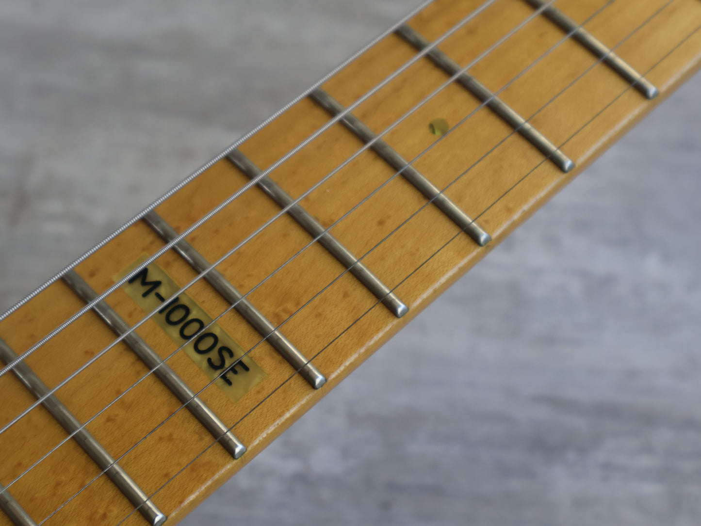 2015 ESP LTD Deluxe M-1000SE HH Superstrat (Natural Stain)