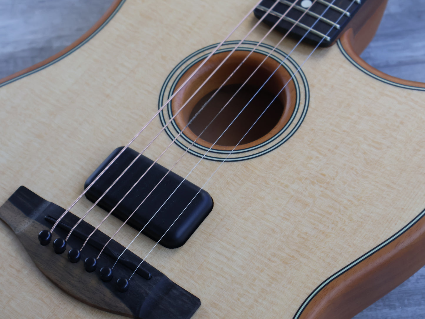 2021 Fender American Acoustasonic Jazzmaster (Natural, Ebony Fingerboard)