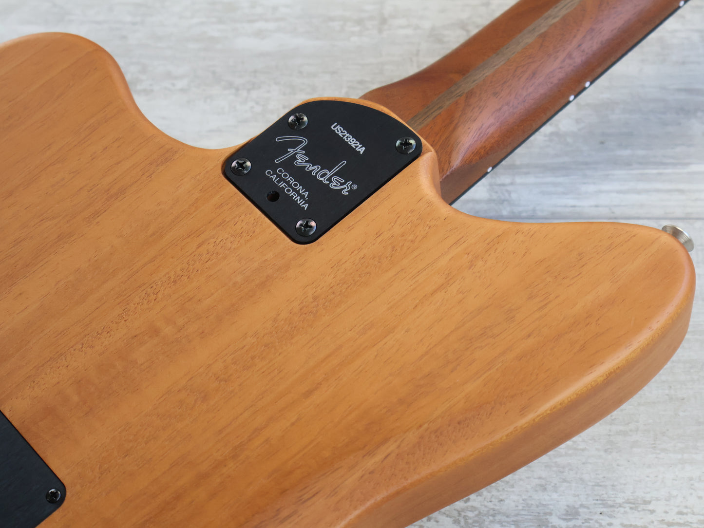 2021 Fender American Acoustasonic Jazzmaster (Natural, Ebony Fingerboard)