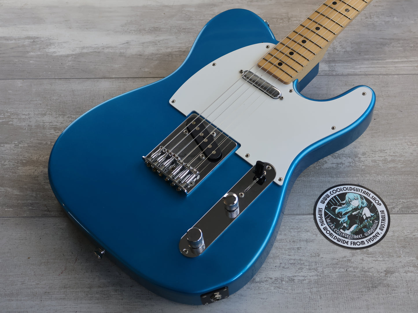 2013 Fender Japan TL-STD Telecaster Standard (Lake Placid Blue)