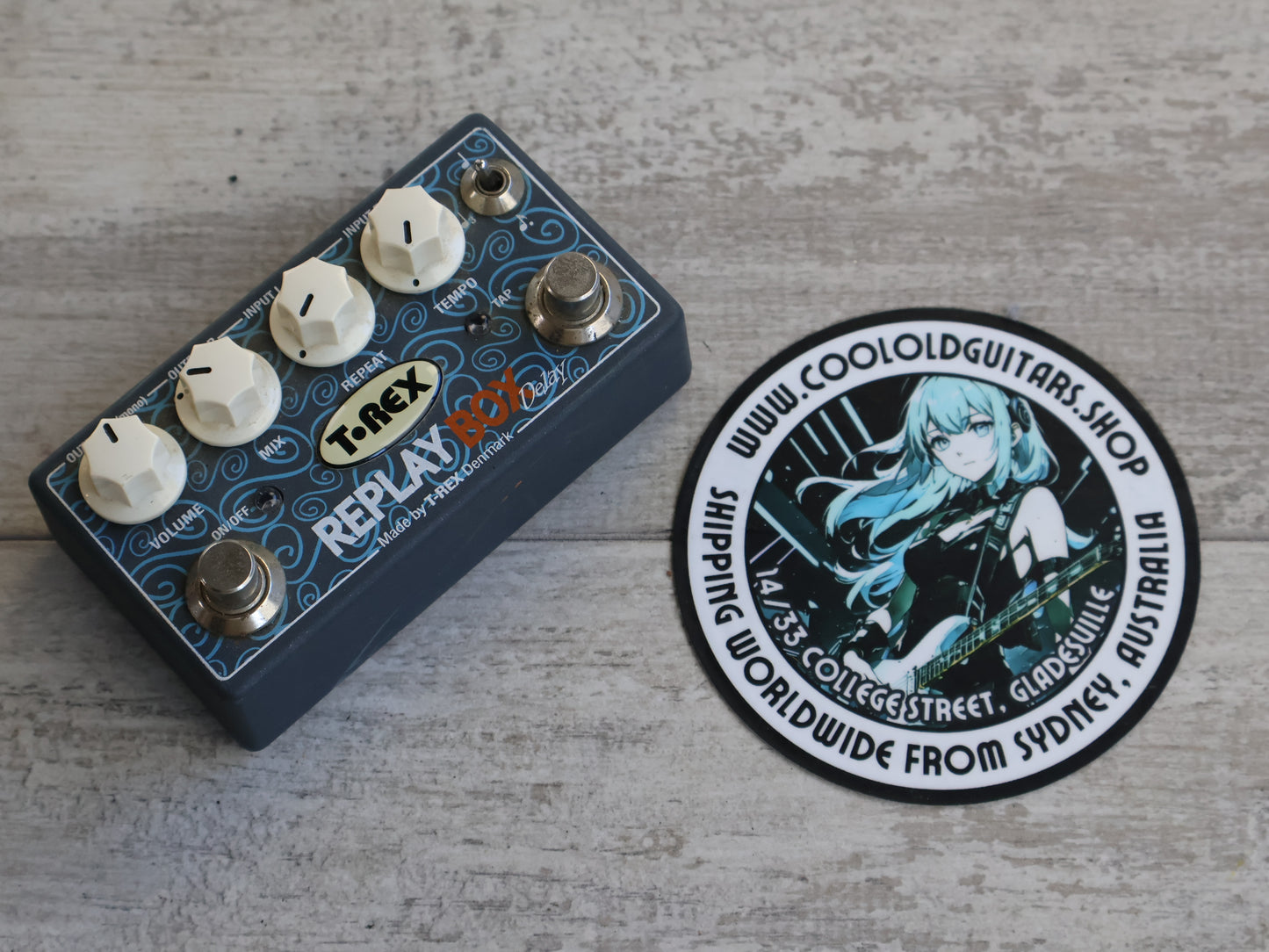 T-Rex Replay Box Stereo Delay Guitar Effects Pedal