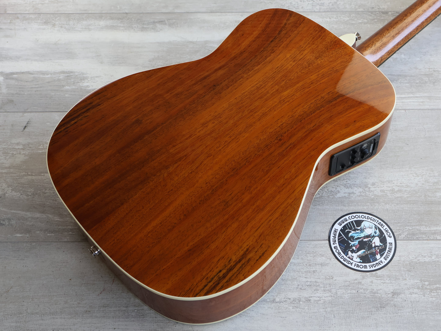 Cort L100CF-ABW Limited Edition Blackwood Grand Concert Acoustic Electric Guitar