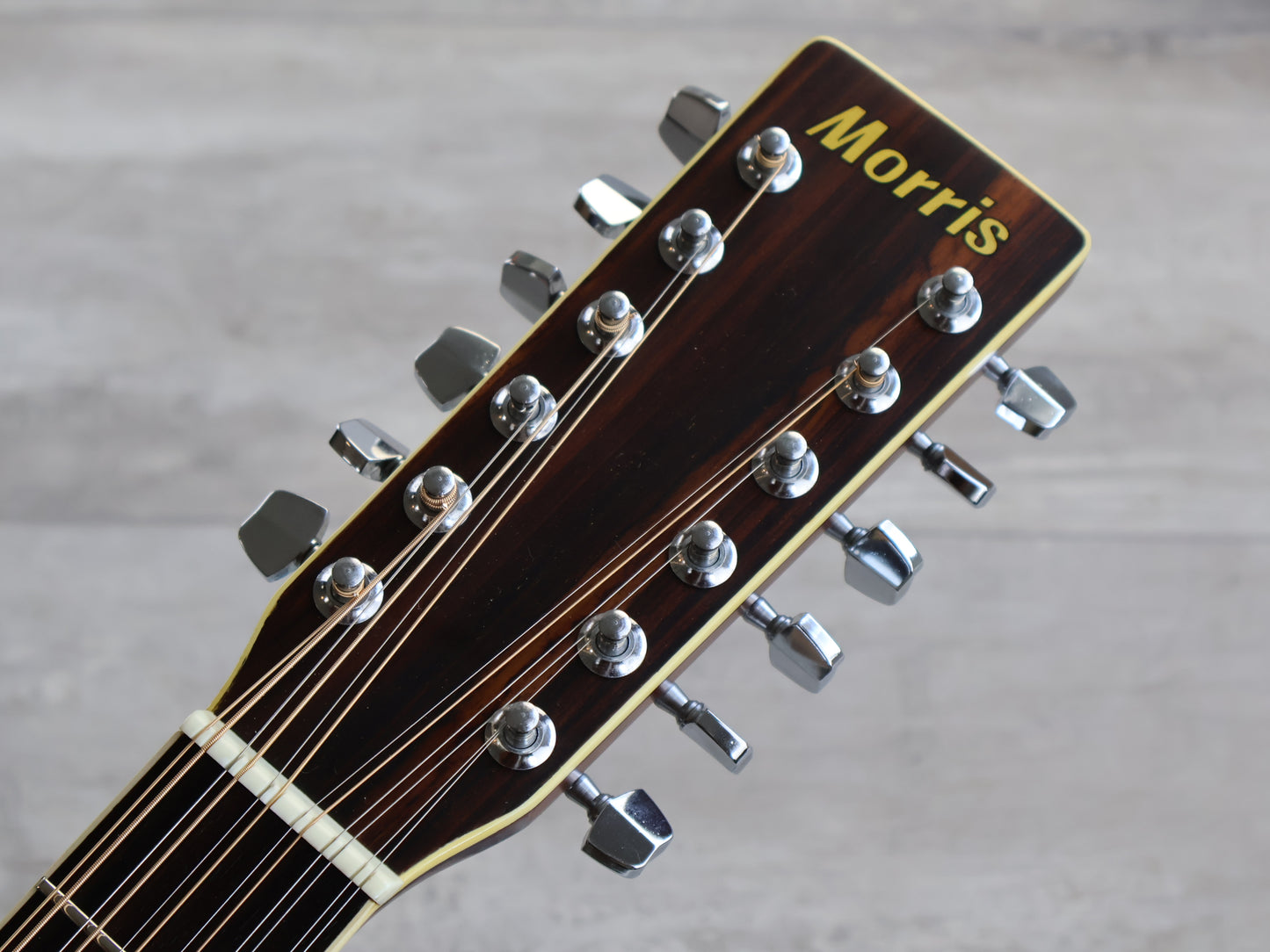 1980's Morris B-30 Japanese Vintage 12-String Acoustic (Natural)