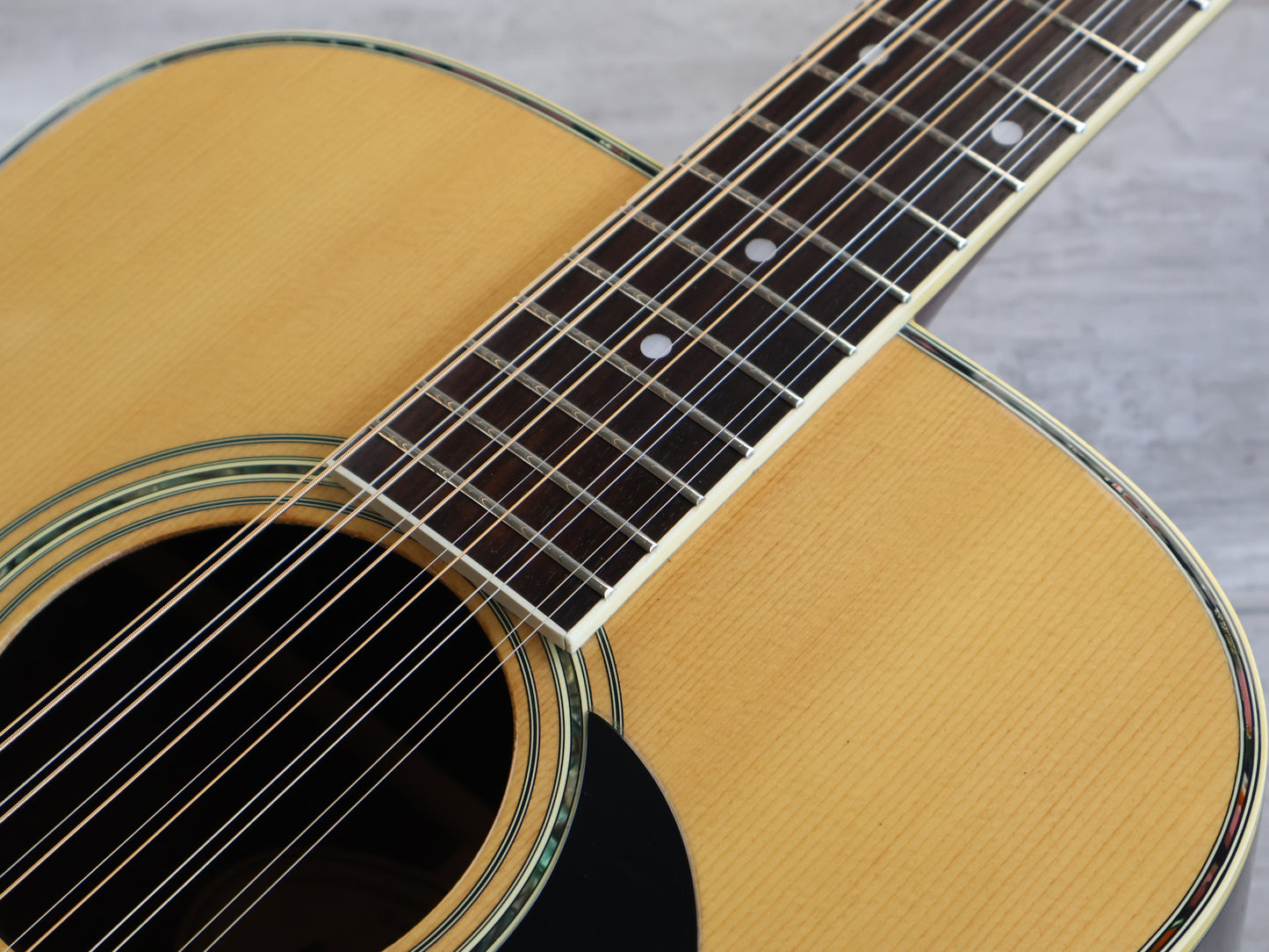 1980's Morris B-30 Japanese Vintage 12-String Acoustic (Natural)