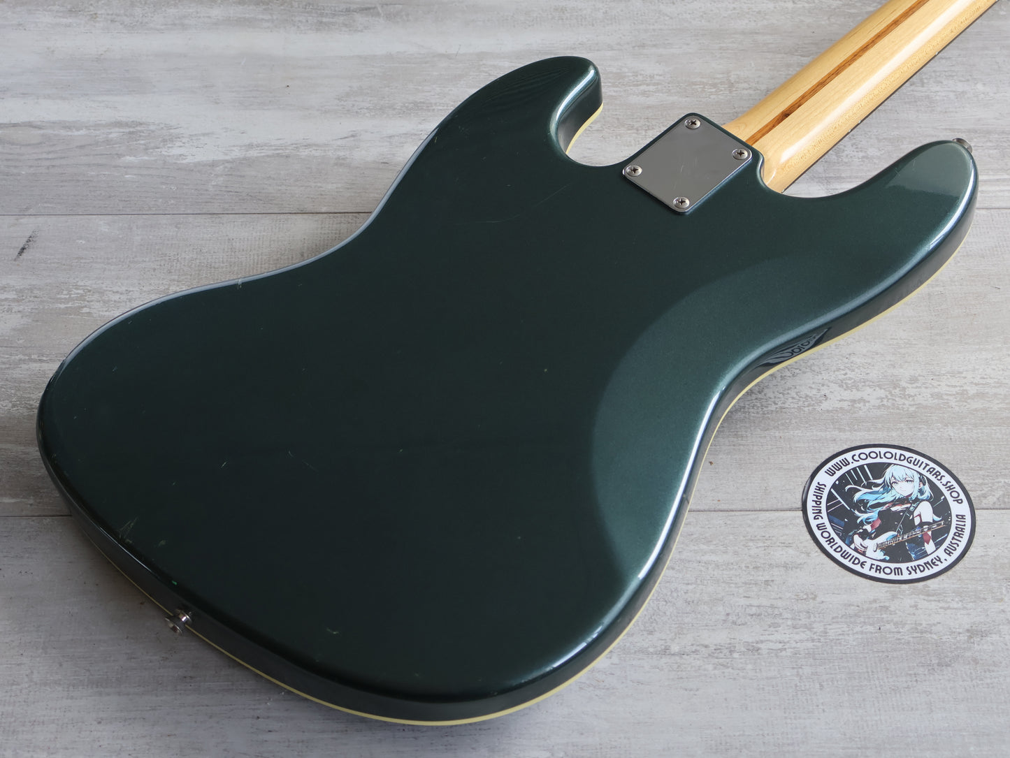 2006 Fender Japan AJB-66 Aerodyne Jazz Bass (Gunmetal Blue)