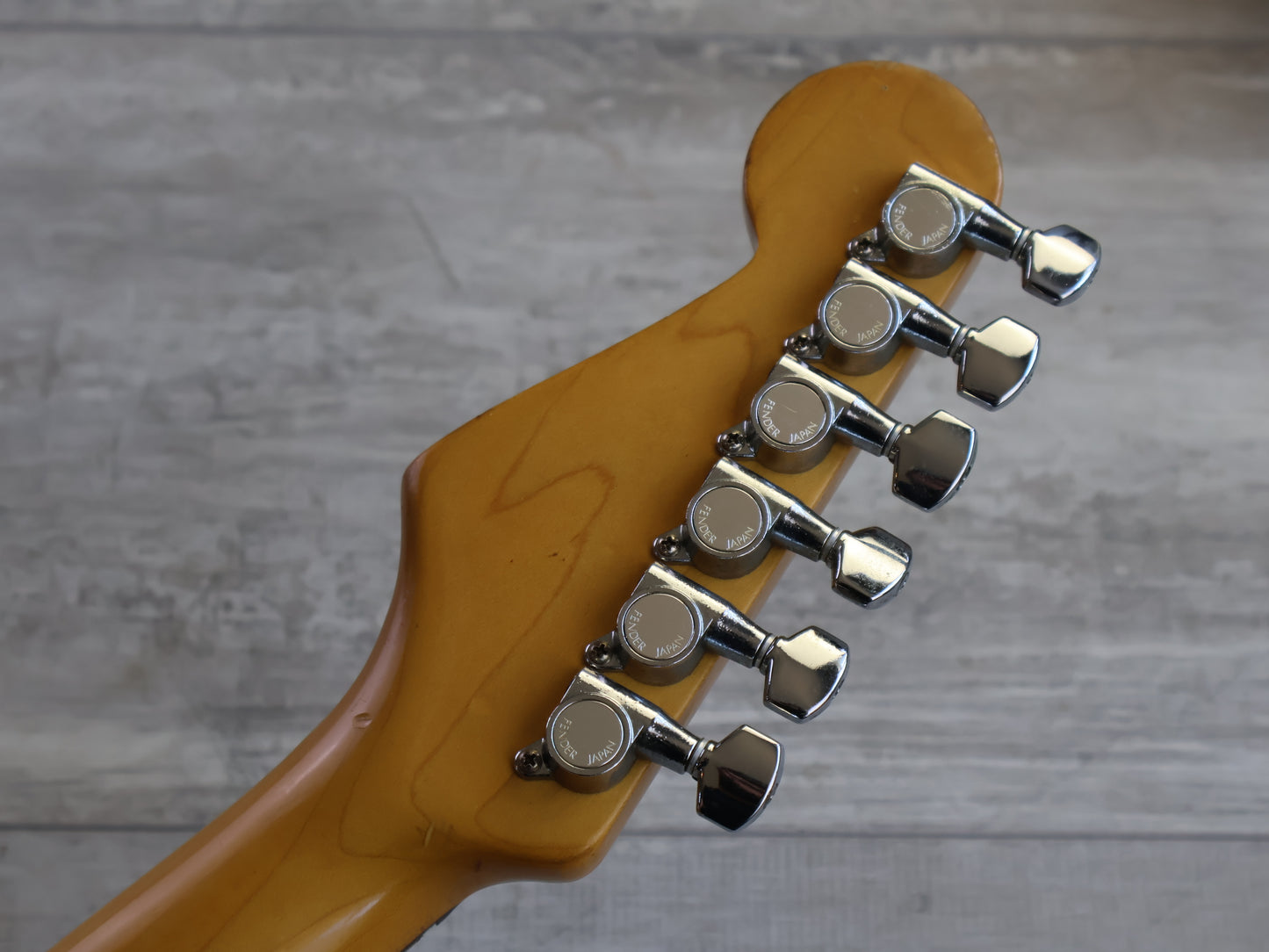 1984 Squier (by Fender Japan) JV Series Contemporary HSS Superstrat (White)