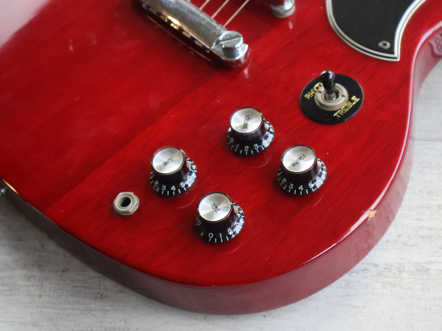 2000's Tokai SG35 SG Double Cutaway (Cherry Red)