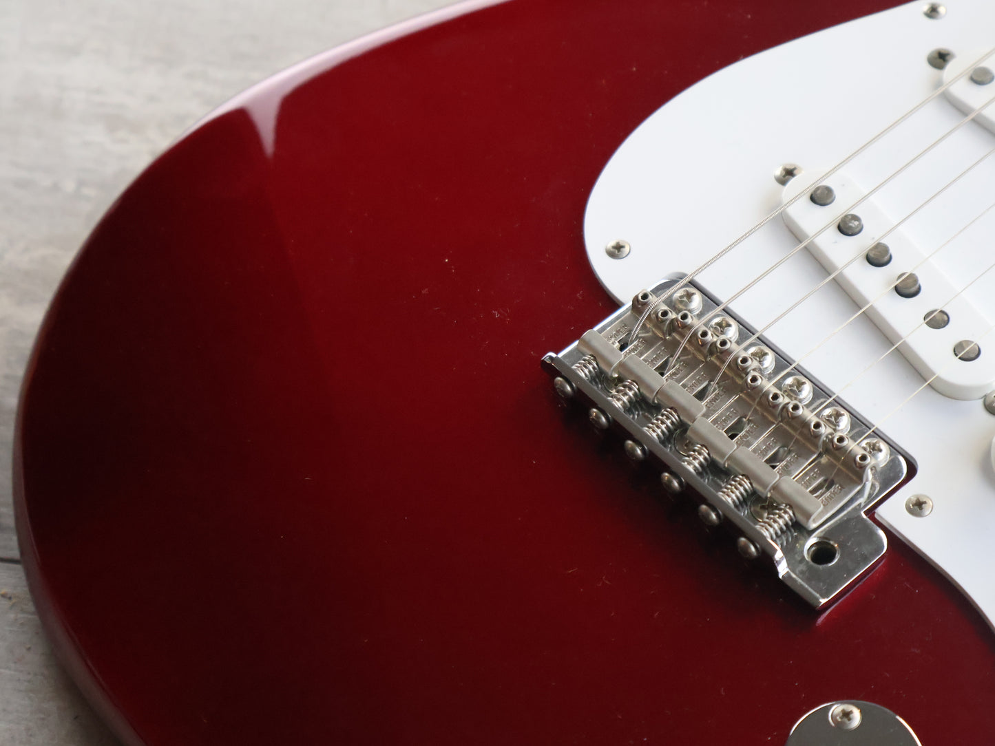 2010 Fender Japan ST57-US '57 Reissue Stratocaster w/USA Pickups (Old Candy Apple Red)