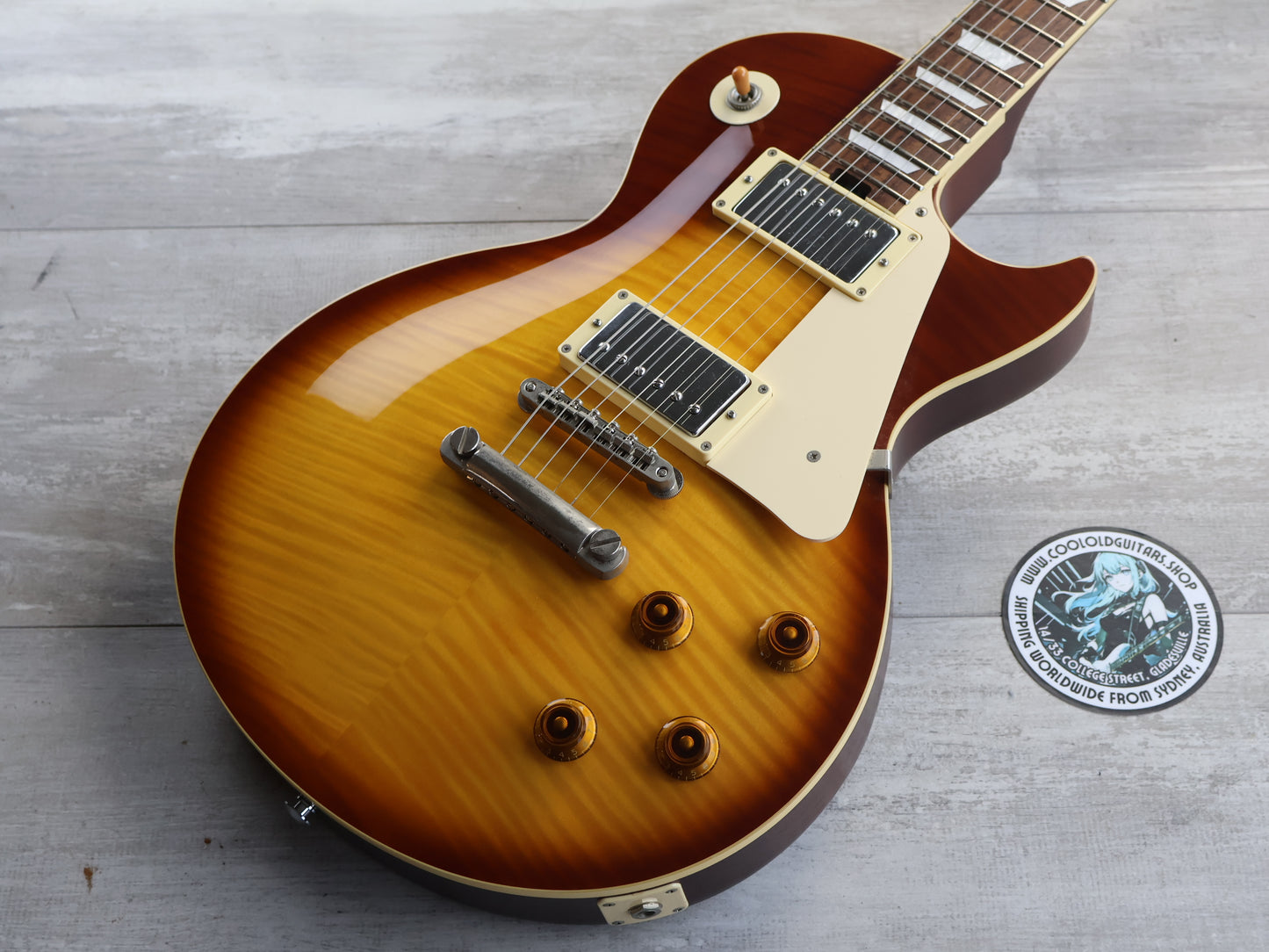 2018 Greco Japan EG-95 Les Paul Standard (Brown Sunburst)