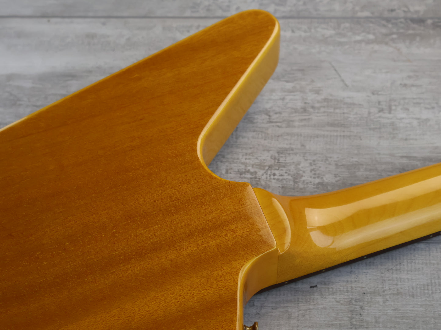2009 Epiphone '58 1958 Reissue Korina Explorer (Aged Natural)