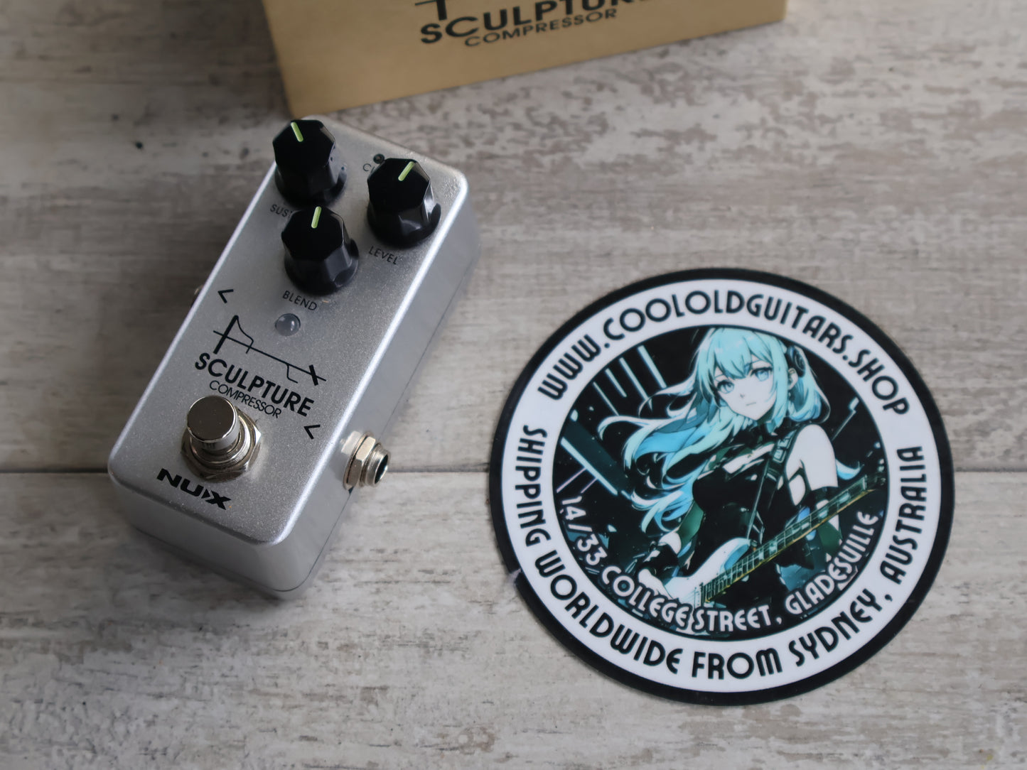 Nux Sculpure Mini Compressor Pedal