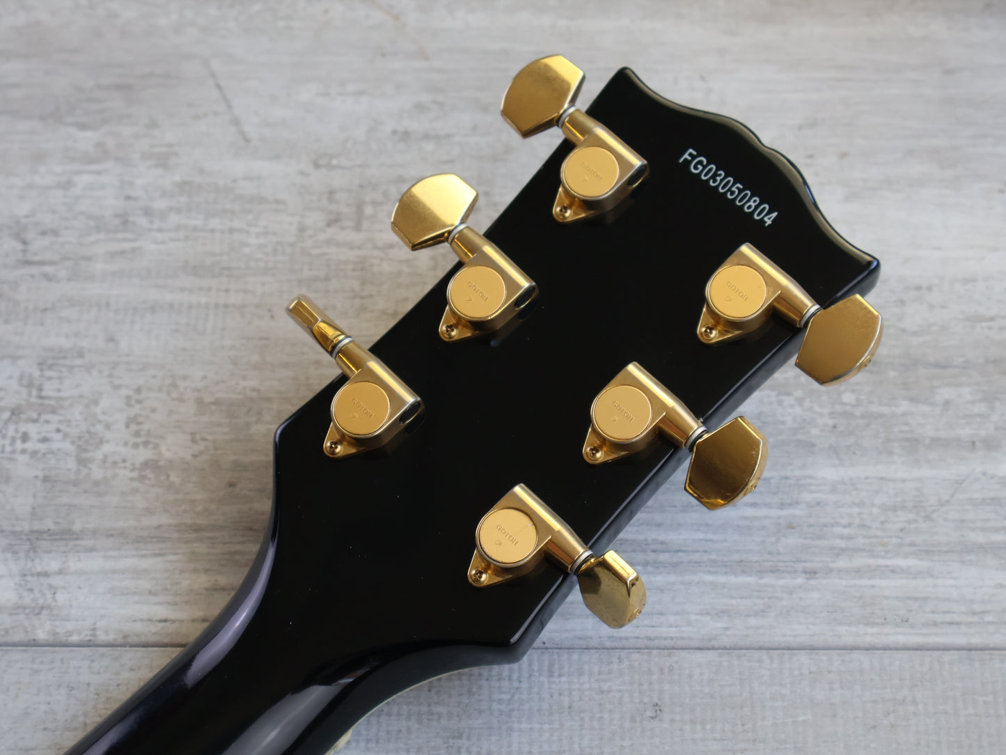 2003 Burny (Fernandes) RLC-55 Les Paul Custom (Black)