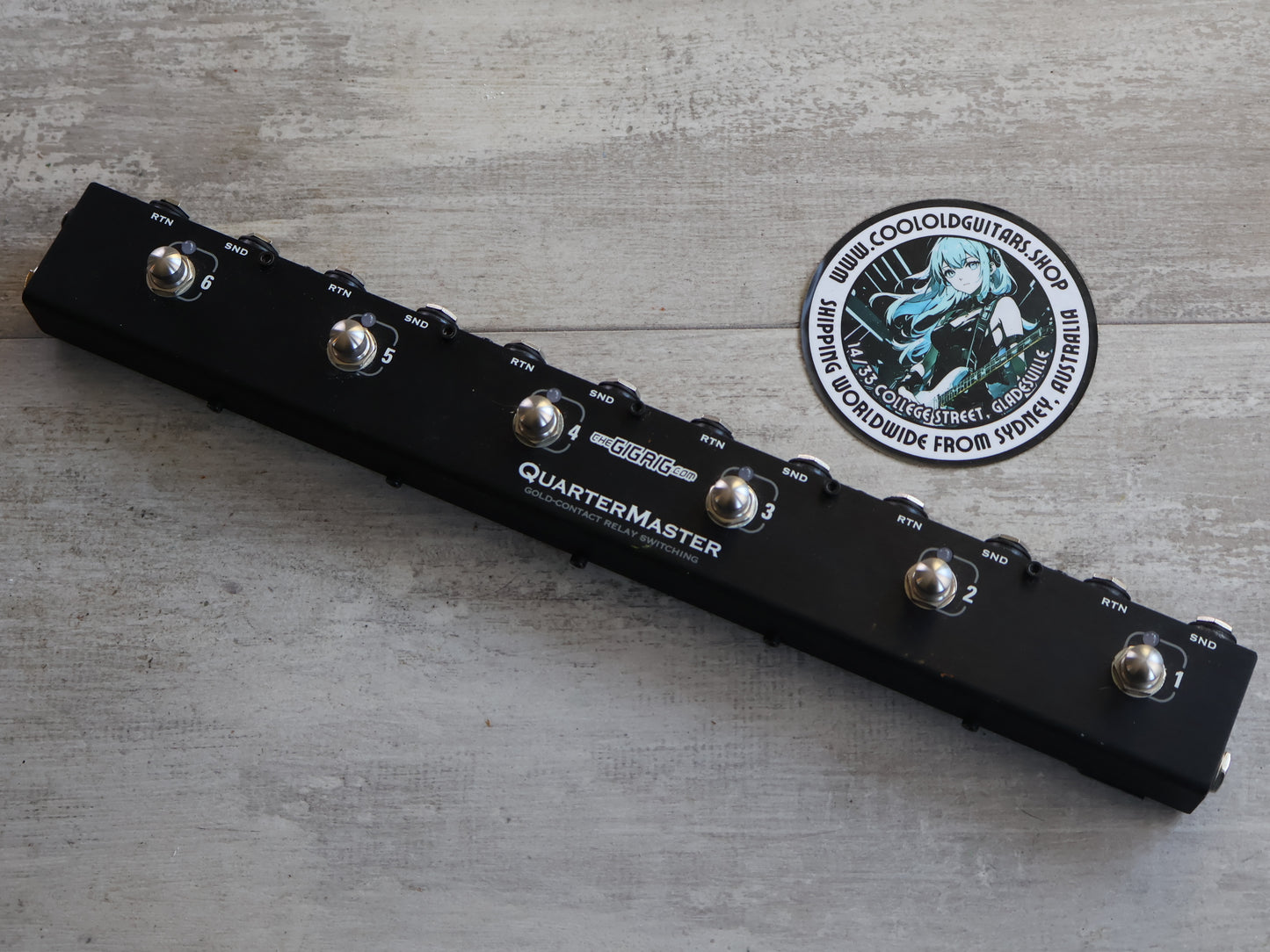 GigRig QuarterMaster QMX 6 Loop Switcher