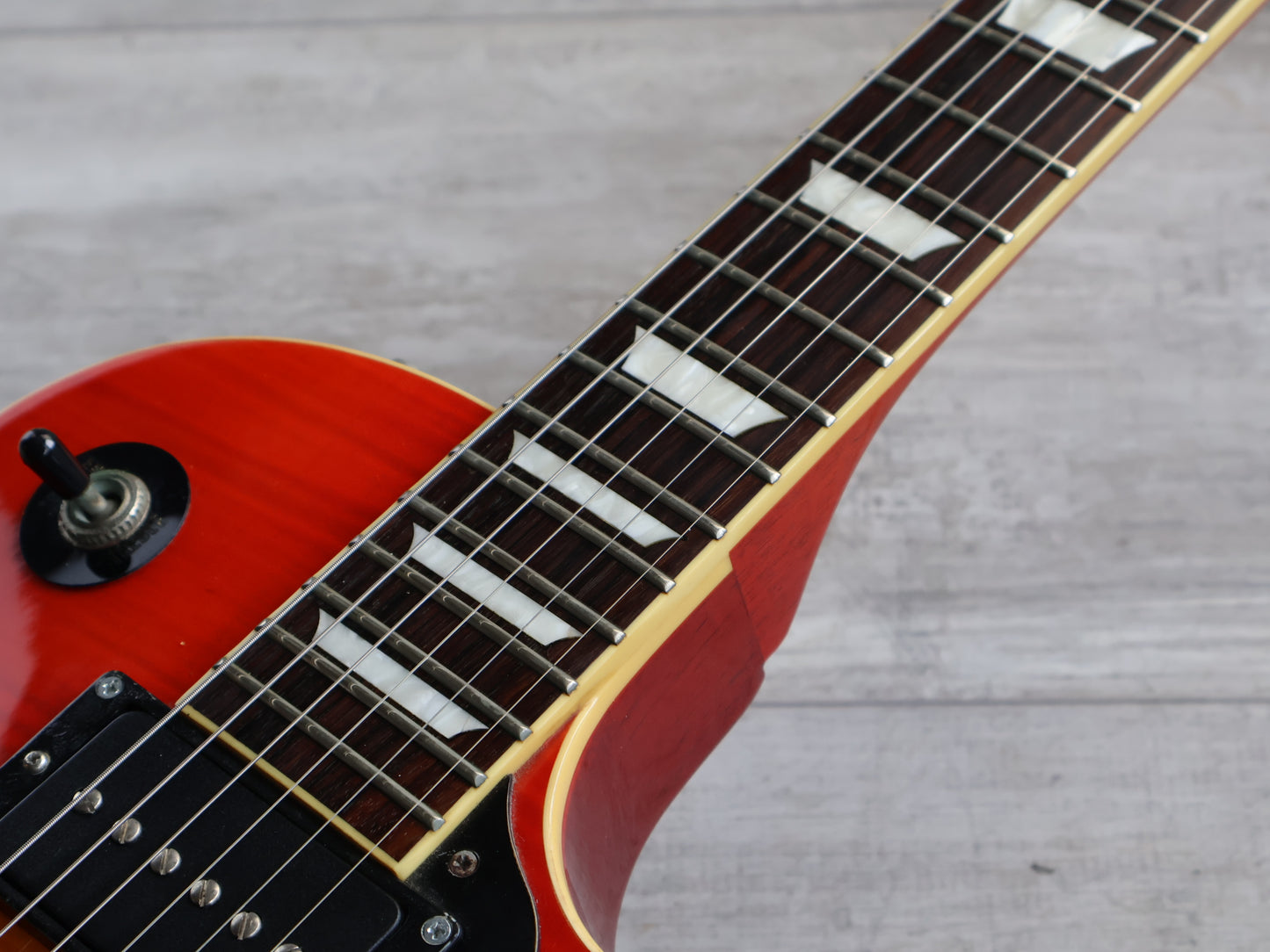 2008 Burny RLG-45 Les Paul Standard w/Kent Armstrong P90's (Vintage Cherry Sunburst)