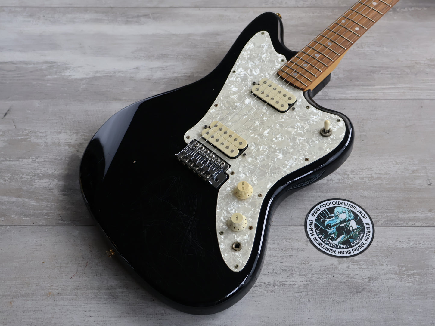 1999 Squier JGM-55 Jagmaster HH Offset (Black)