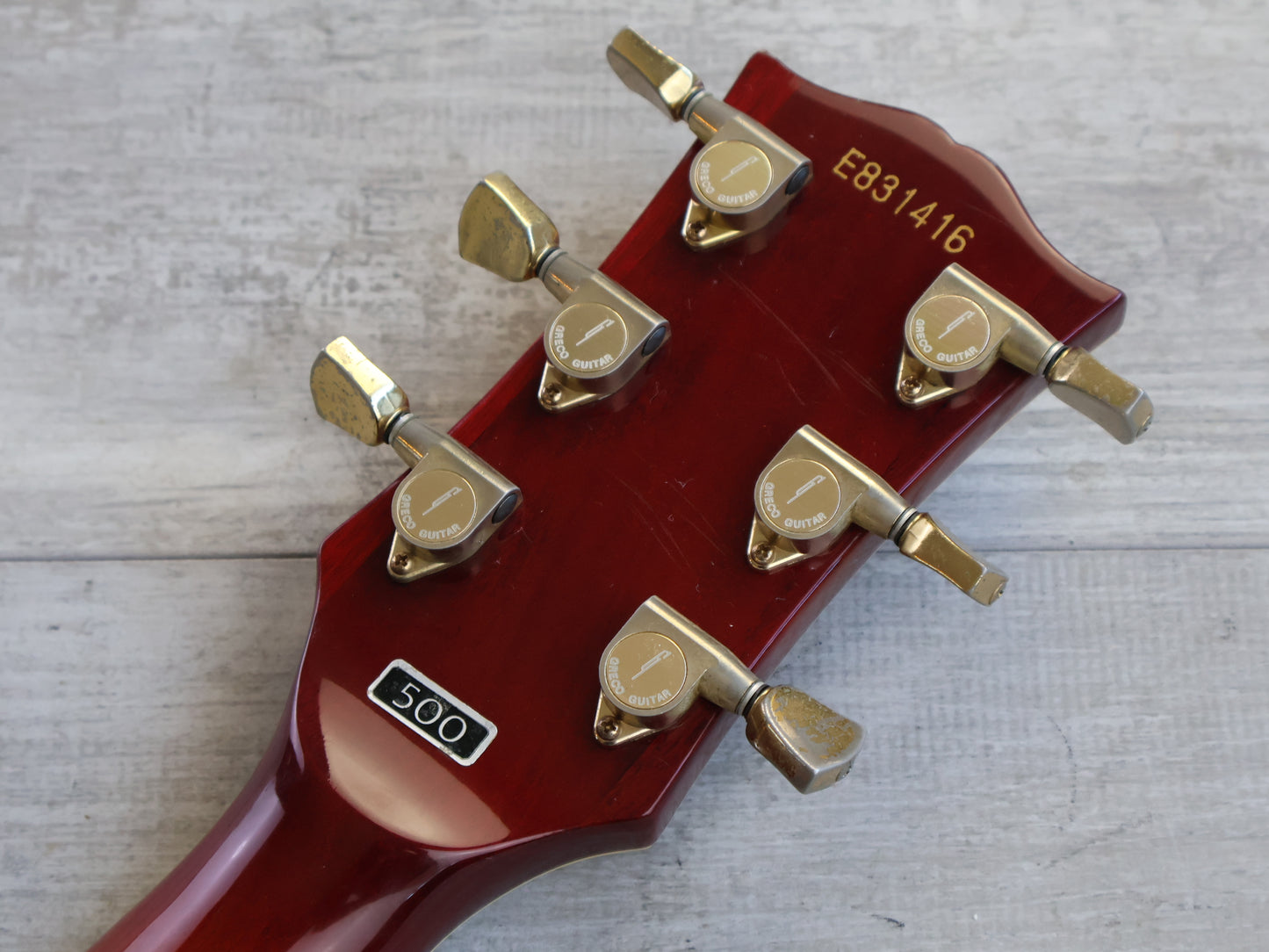 1983 Greco Japan EGC68-50 Les Paul Custom (Cherry Sunburst)