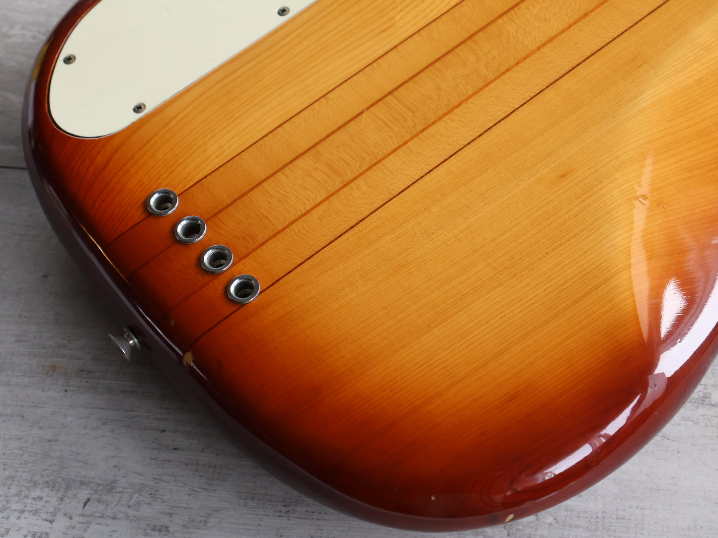 1980 Fernandes Japan FPM-80 Neckthrough Precision Bass (Cherry Sunburst)