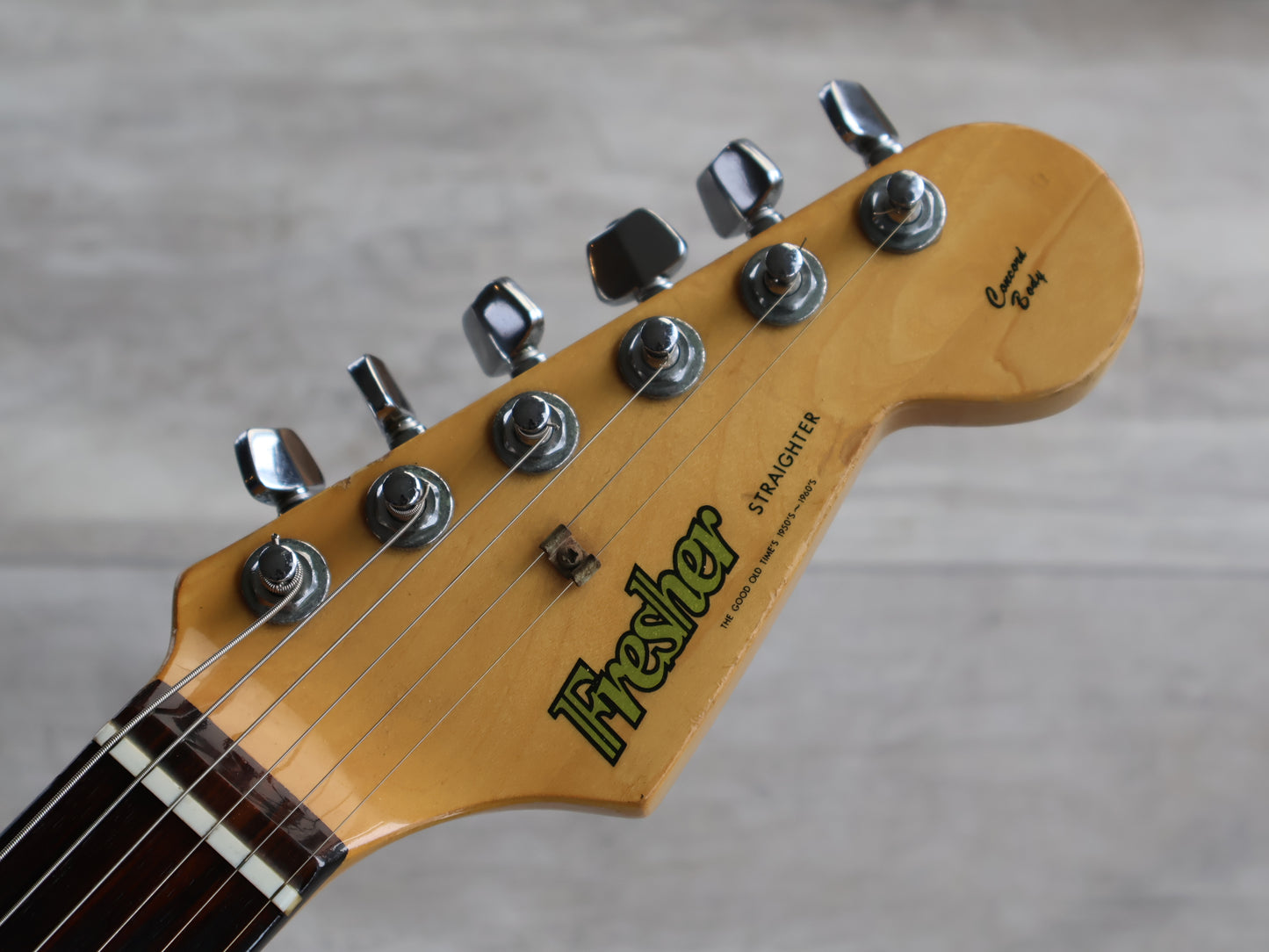 1981 Fresher Japan FS-380 Stratocaster w/Fender USA Pickups (Sunburst)