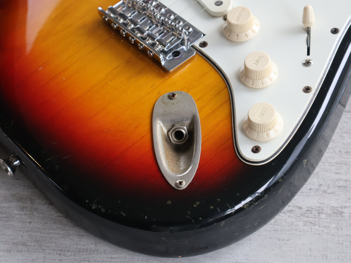 1981 Fresher Japan FS-380 Stratocaster w/Fender USA Pickups (Sunburst)