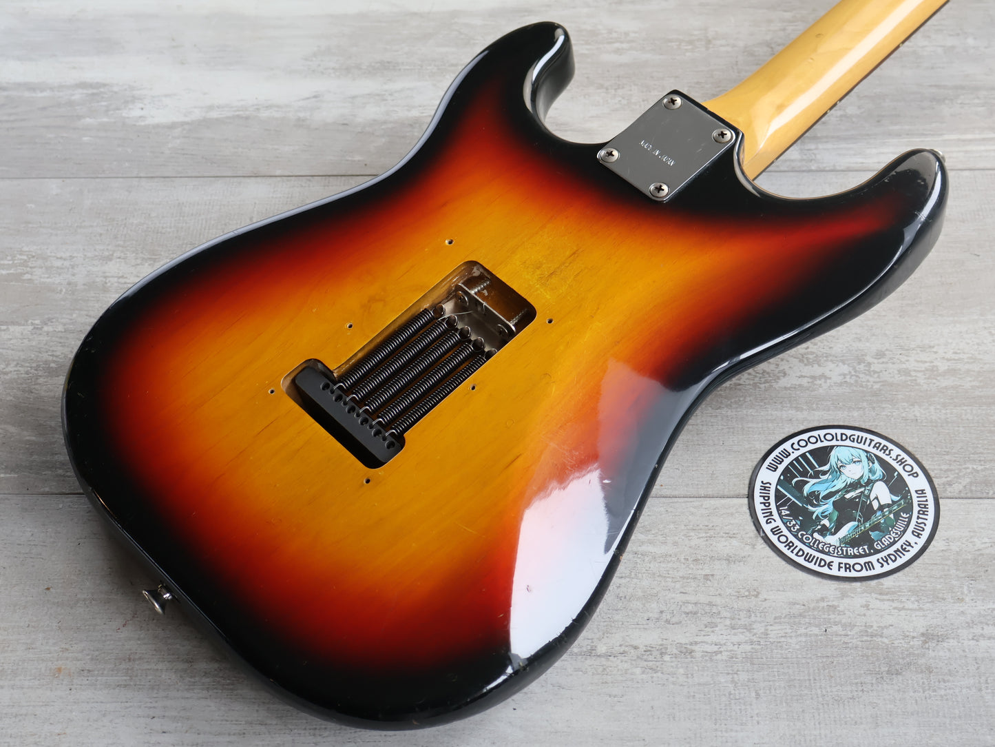 1981 Fresher Japan FS-380 Stratocaster w/Fender USA Pickups (Sunburst)