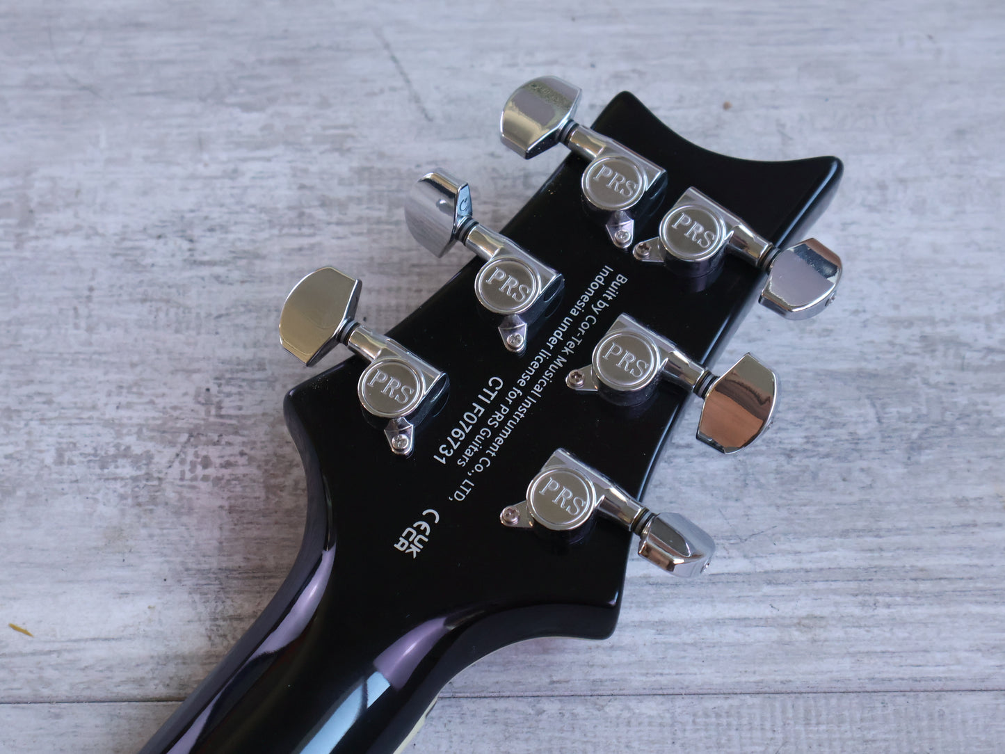 Paul Reed Smith (PRS) SE Custom 24 Quilt (Black Gold Burst)