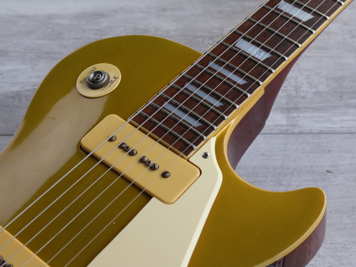 1997 Epiphone Korea '56 Gold Top Limited Edition Les Paul w/P90's