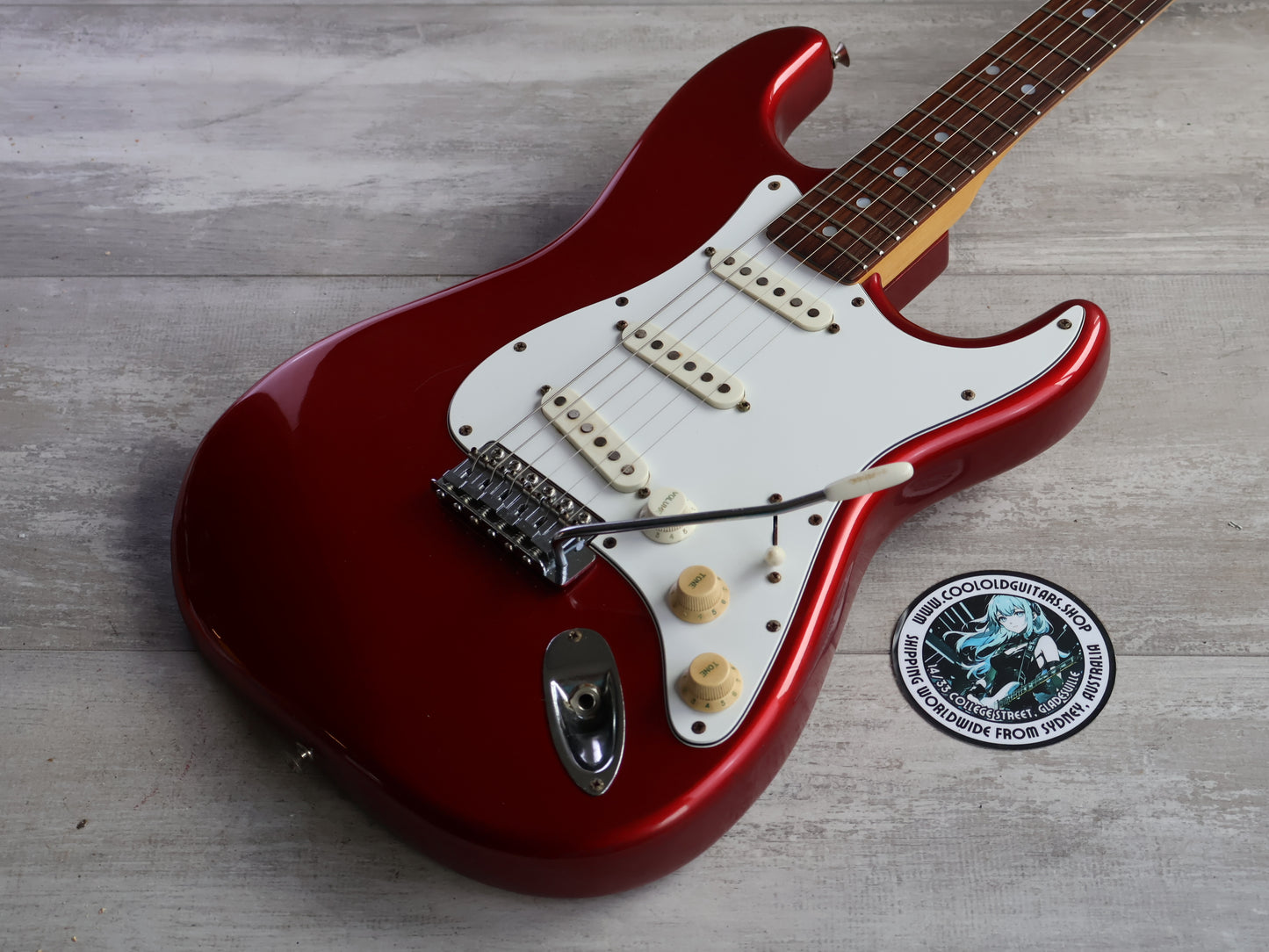 1983 Tokai Japan SS-40 Silver Star S-Style (Candy Apple Red)